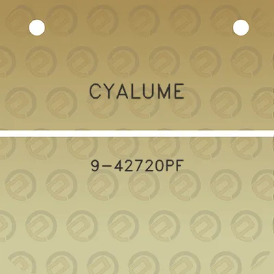 cyalume-9-42720pf