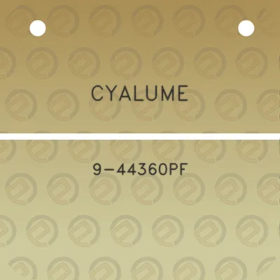 cyalume-9-44360pf