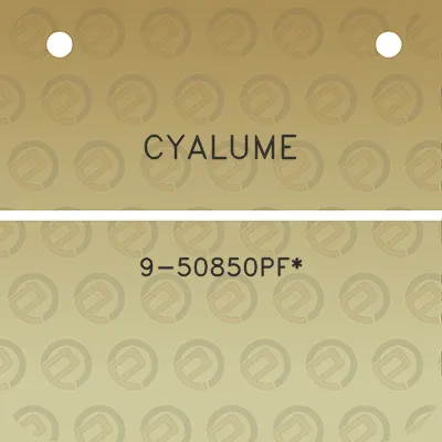 cyalume-9-50850pf