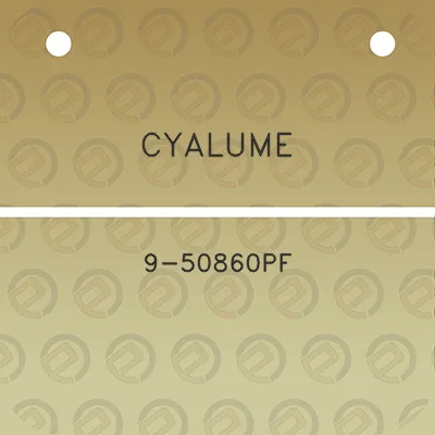 cyalume-9-50860pf