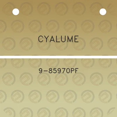 cyalume-9-85970pf