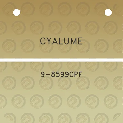 cyalume-9-85990pf