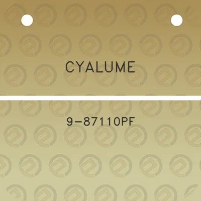 cyalume-9-87110pf