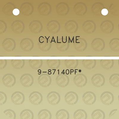 cyalume-9-87140pf