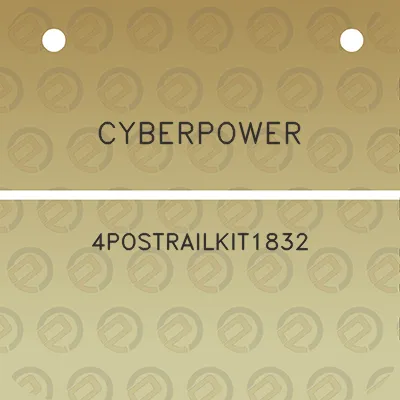 cyberpower-4postrailkit1832