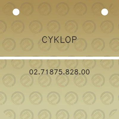 cyklop-027187582800