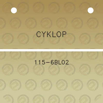 cyklop-115-6bl02