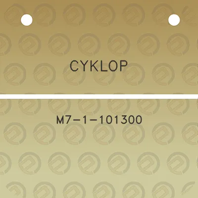 cyklop-m7-1-101300