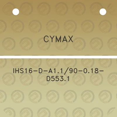 cymax-ihs16-d-a1190-018-d5531