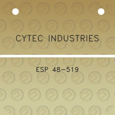 cytec-industries-esp-48-519