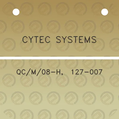 cytec-systems-qcm08-h-127-007