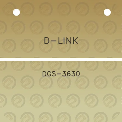 d-link-dgs-3630