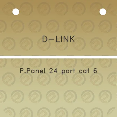 d-link-ppanel-24-port-cat-6