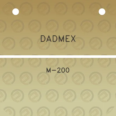 dadmex-m-200