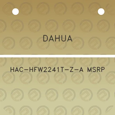 dahua-hac-hfw2241t-z-a-msrp