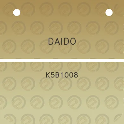 daido-k5b1008