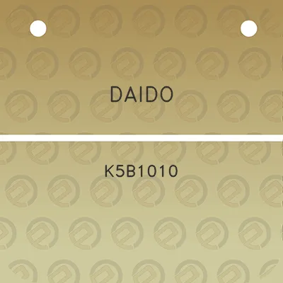 daido-k5b1010