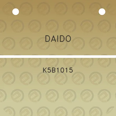 daido-k5b1015