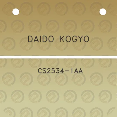 daido-kogyo-cs2534-1aa