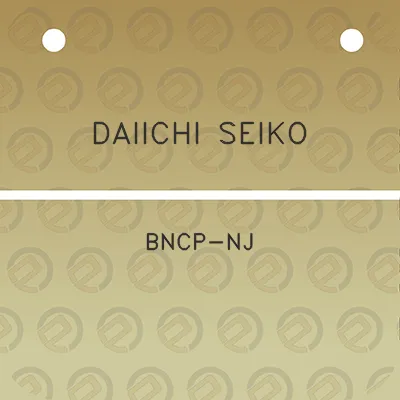 daiichi-seiko-bncp-nj