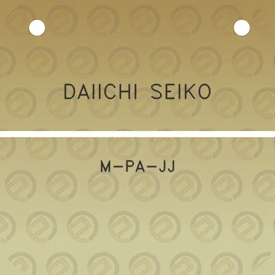 daiichi-seiko-m-pa-jj