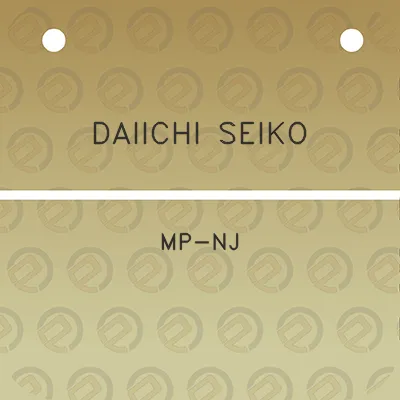 daiichi-seiko-mp-nj