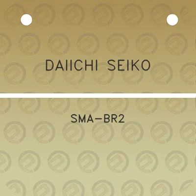 daiichi-seiko-sma-br2