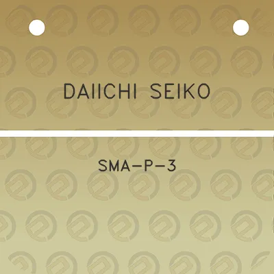 daiichi-seiko-sma-p-3