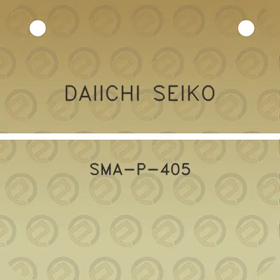 daiichi-seiko-sma-p-405