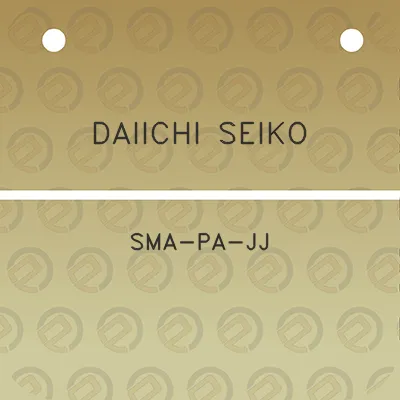 daiichi-seiko-sma-pa-jj