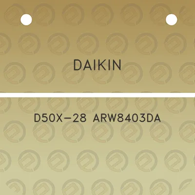 daikin-d50x-28-arw8403da