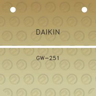 daikin-gw-251