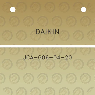 daikin-jca-g06-04-20