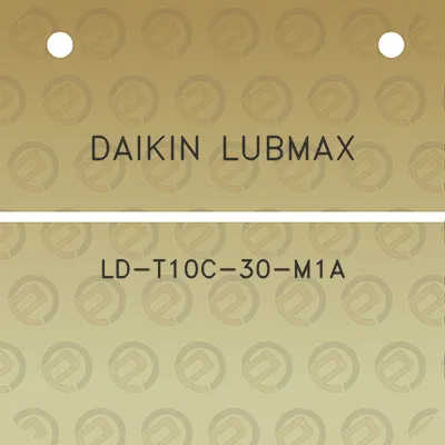 daikin-lubmax-ld-t10c-30-m1a