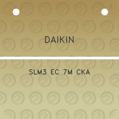 daikin-slm3-ec-7m-cka