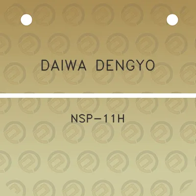 daiwa-dengyo-nsp-11h