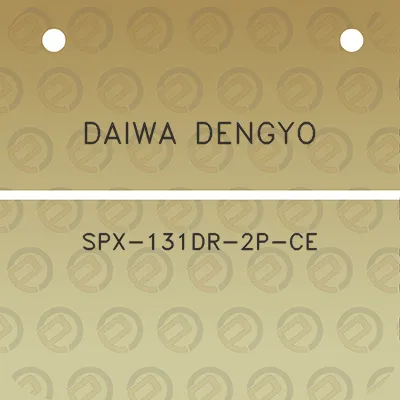 daiwa-dengyo-spx-131dr-2p-ce