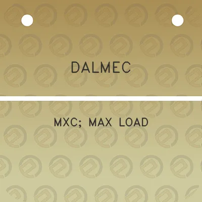 dalmec-mxc-max-load