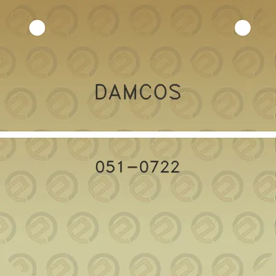 damcos-051-0722