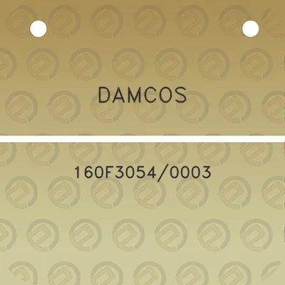 damcos-160f30540003