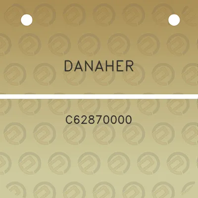 danaher-c62870000