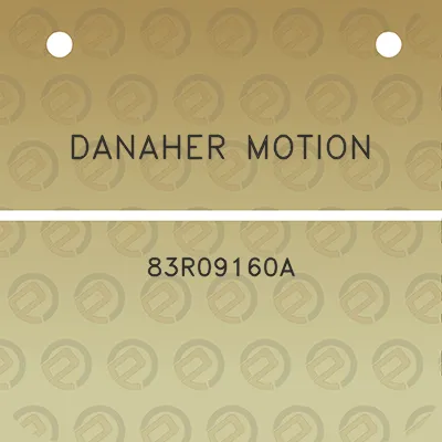 danaher-motion-83r09160a