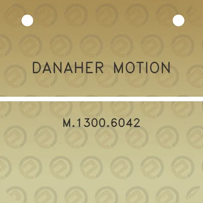 danaher-motion-m13006042