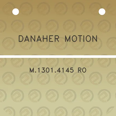 danaher-motion-m13014145-ro