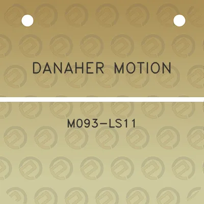 danaher-motion-m093-ls11