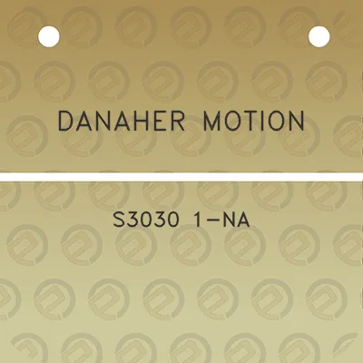 danaher-motion-s3030-1-na