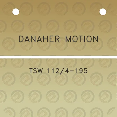 danaher-motion-tsw-1124-195