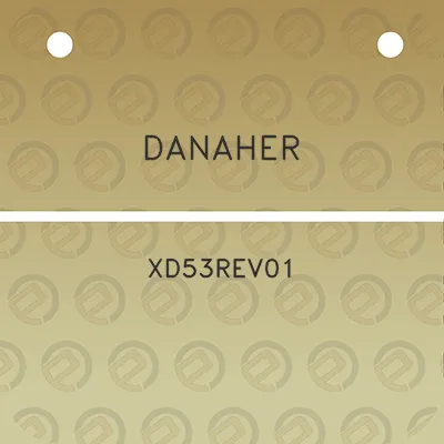 danaher-xd53rev01