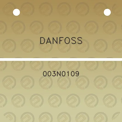 danfoss-003n0109