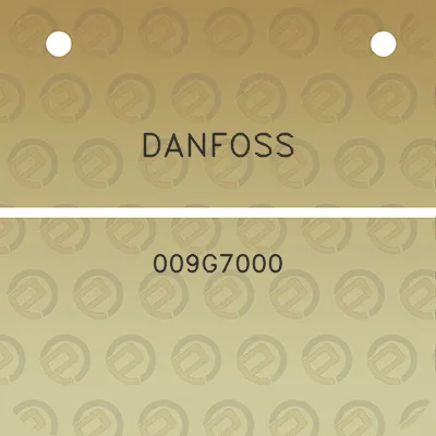 danfoss-009g7000